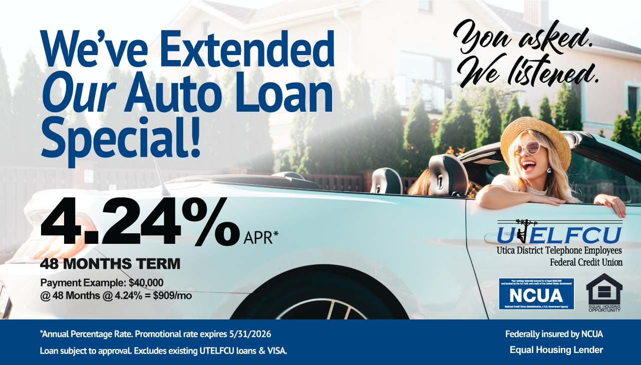 2026 Auto Loan 4.24% Extended Ad
