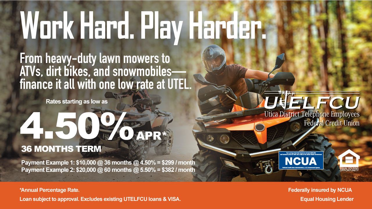 Work Hard, Play Harder. Motor Sport Loan.